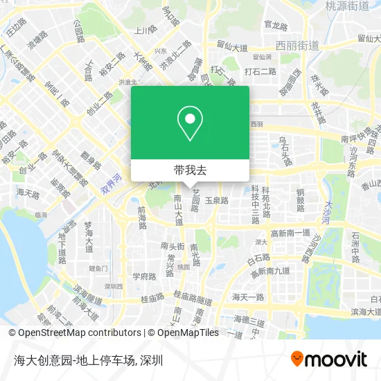 海大创意园-地上停车场地图