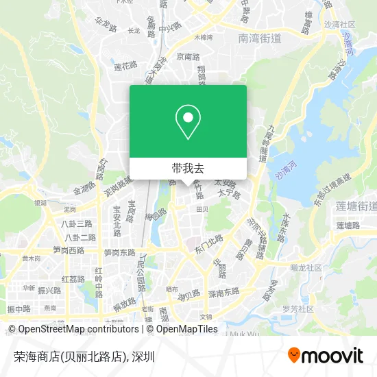 荣海商店(贝丽北路店)地图
