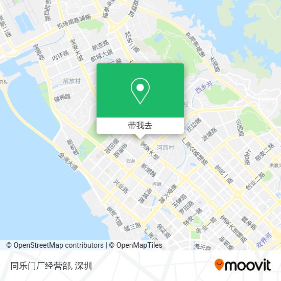 同乐门厂经营部地图