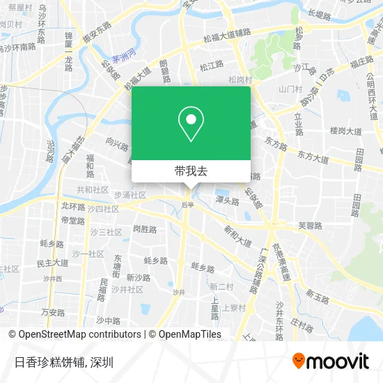 日香珍糕饼铺地图