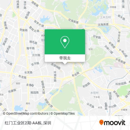 红门工业区2期-AA栋地图