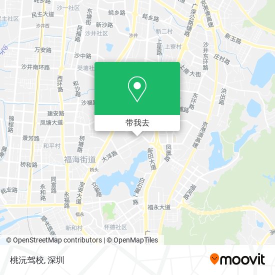 桃沅驾校地图