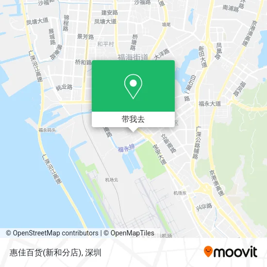 惠佳百货(新和分店)地图