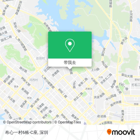 布心一村6栋-C座地图