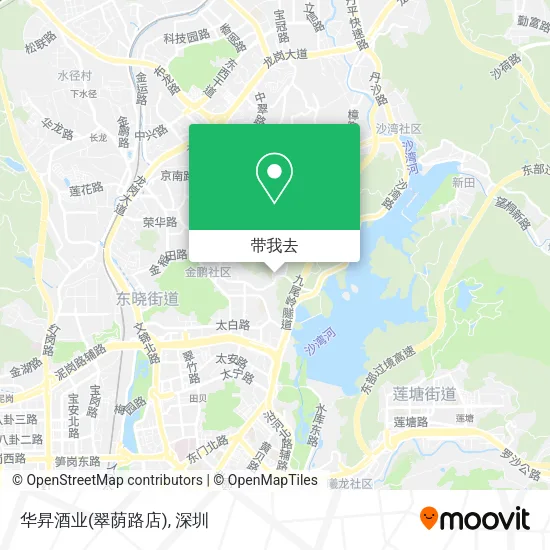 华昇酒业(翠荫路店)地图