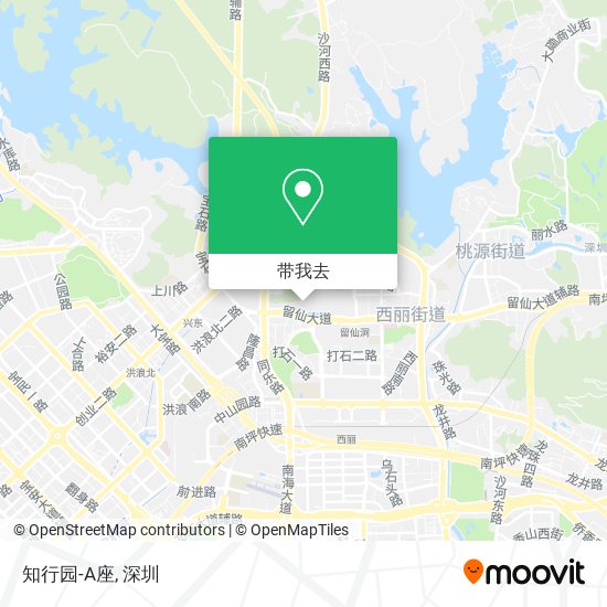 知行园-A座地图