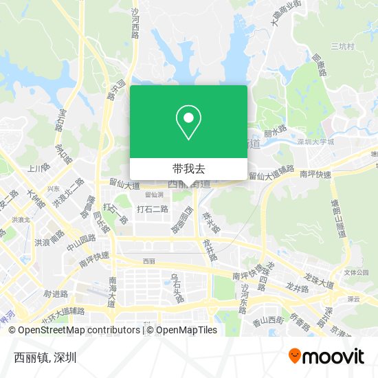 西丽镇地图
