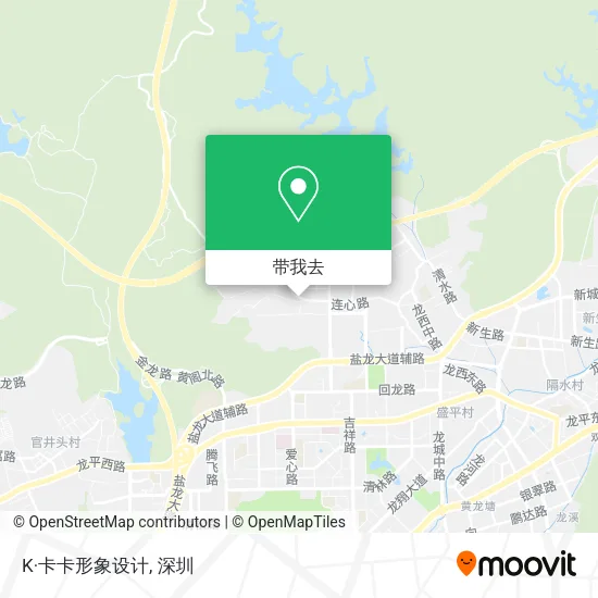 K·卡卡形象设计地图