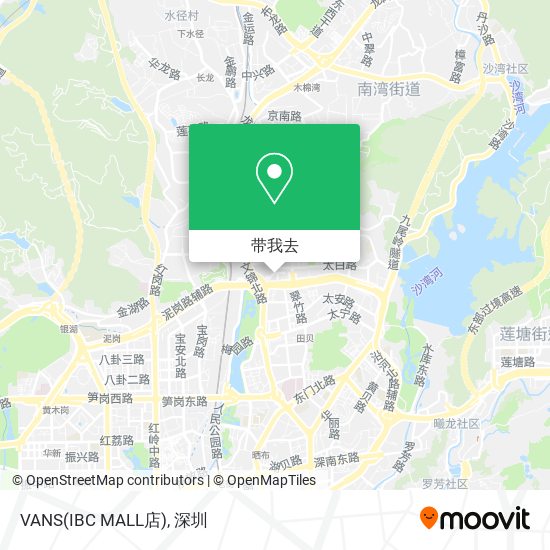 VANS(IBC MALL店)地图