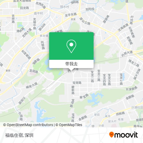 福临住宿地图