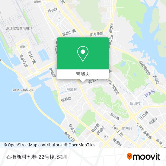 石街新村七巷-22号楼地图