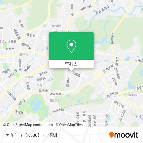 美宜佳（【K580】）地图