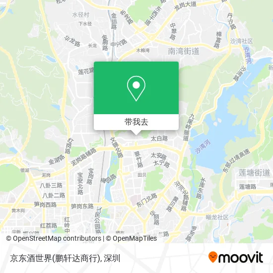 京东酒世界(鹏轩达商行)地图