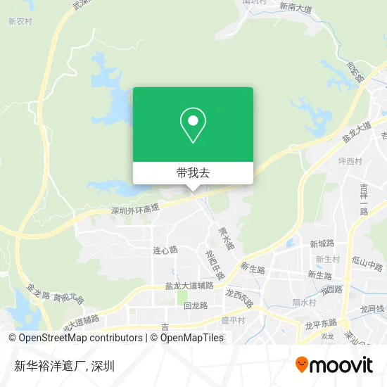 新华裕洋遮厂地图