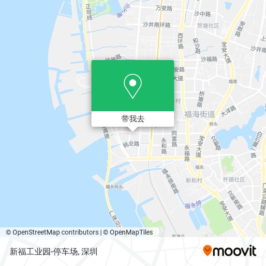 新福工业园-停车场地图