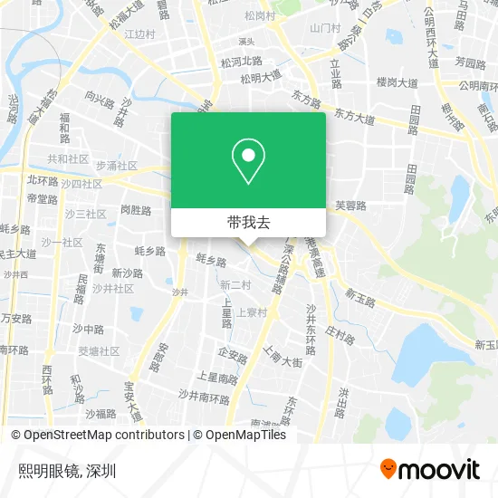 熙明眼镜地图