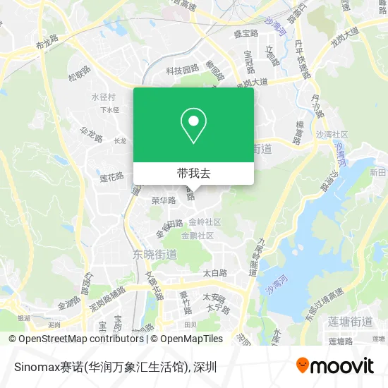 Sinomax赛诺(华润万象汇生活馆)地图