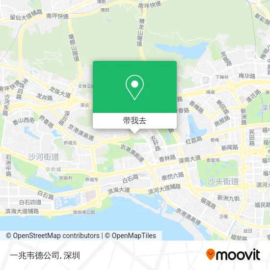 一兆韦德公司地图