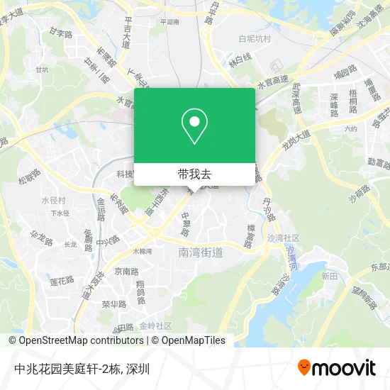 中兆花园美庭轩-2栋地图