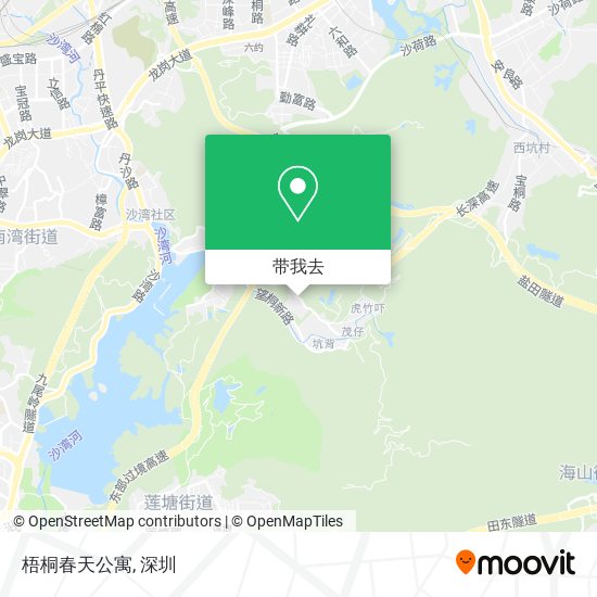 梧桐春天公寓地图