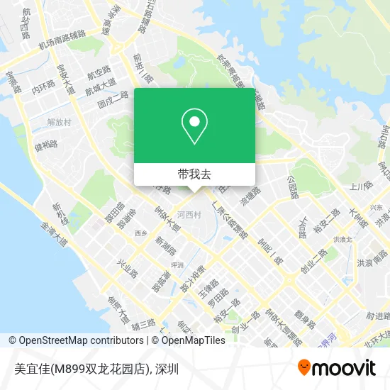 美宜佳(M899双龙花园店)地图