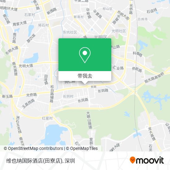 维也纳国际酒店(田寮店)地图