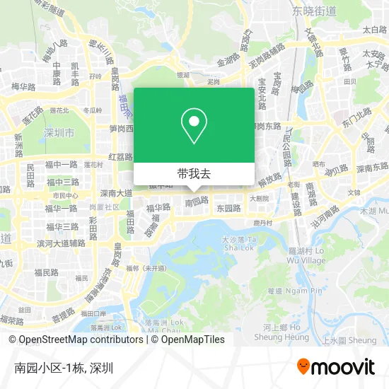 南园小区-1栋地图