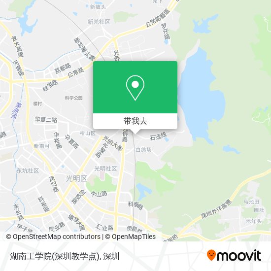 湖南工学院(深圳教学点)地图