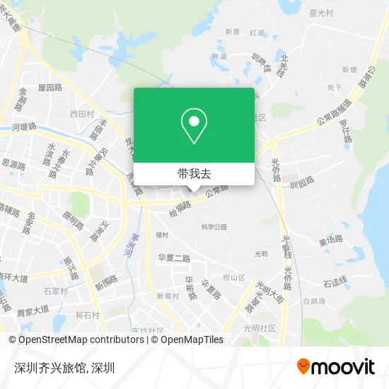 深圳齐兴旅馆地图