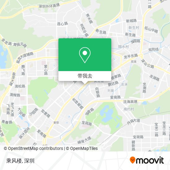 乘风楼地图