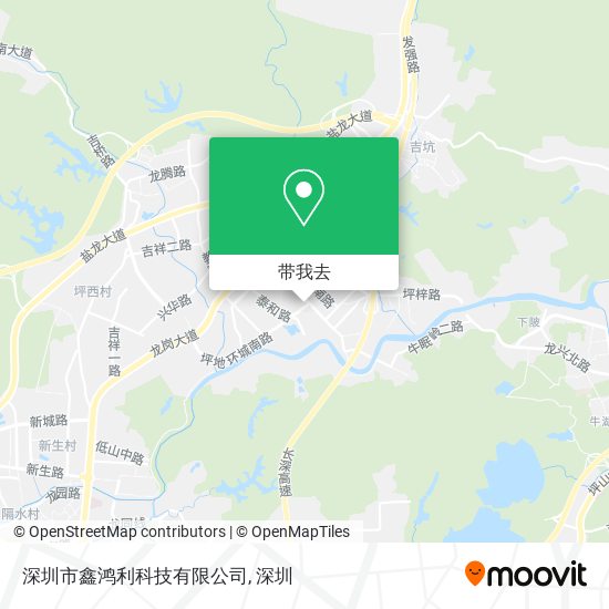 深圳市鑫鸿利科技有限公司地图