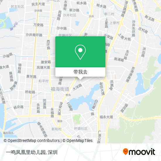 一鸣凤凰里幼儿园地图