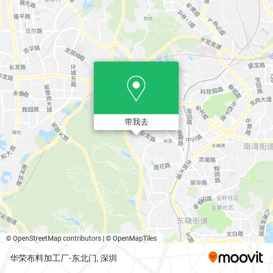 华荣布料加工厂-东北门地图