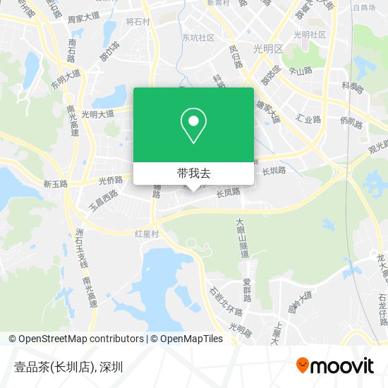 壹品茶(长圳店)地图