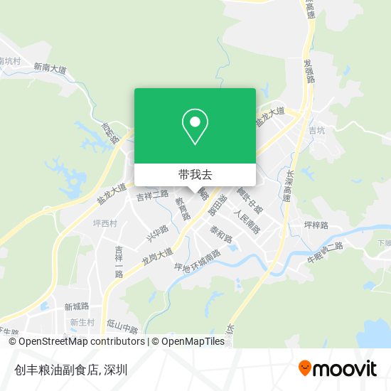 创丰粮油副食店地图