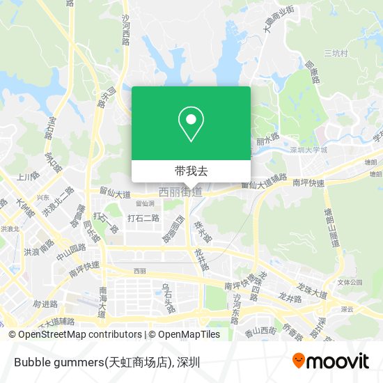 Bubble gummers(天虹商场店)地图