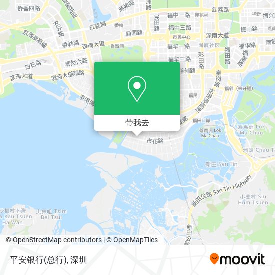 平安银行(总行)地图