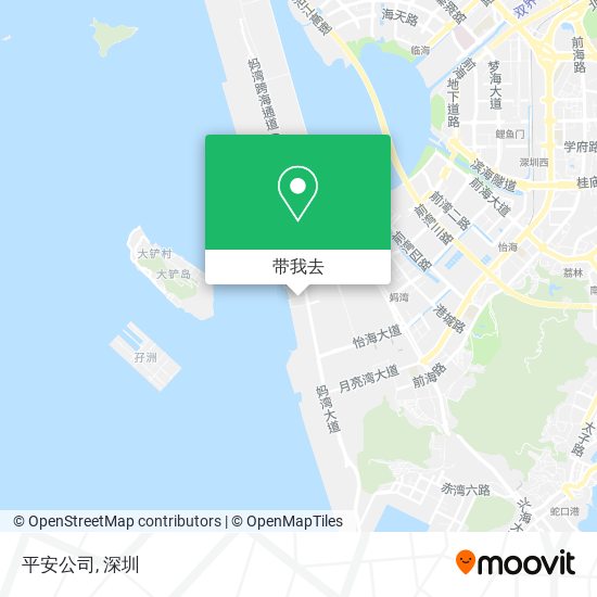 平安公司地图