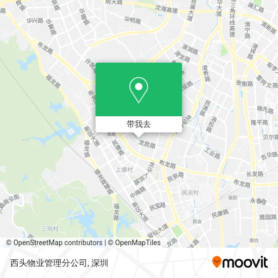 西头物业管理分公司地图