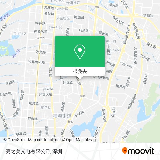 亮之美光电有限公司地图
