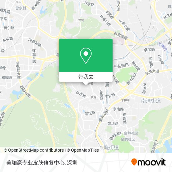 美珈豪专业皮肤修复中心地图