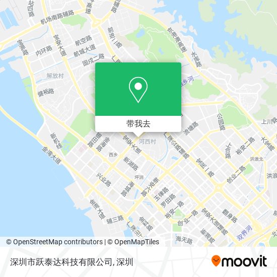 深圳市跃泰达科技有限公司地图