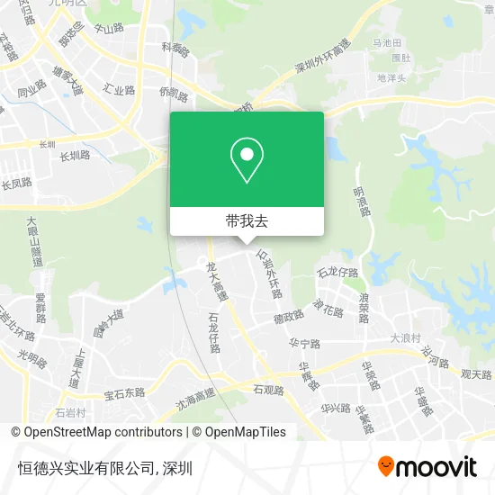 恒德兴实业有限公司地图