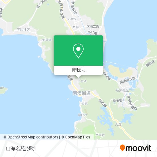 山海名苑地图