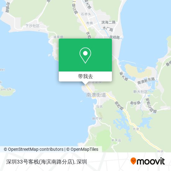 深圳33号客栈(海滨南路分店)地图