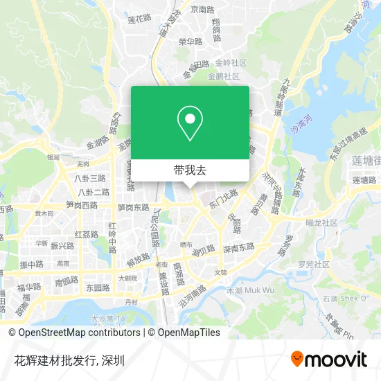 花辉建材批发行地图