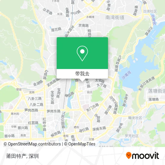 莆田特产地图