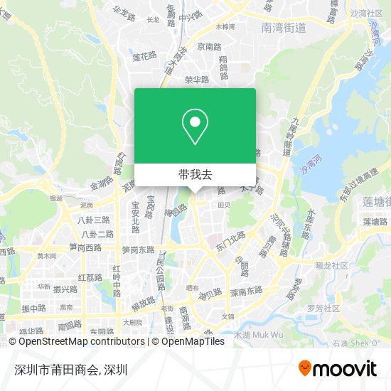 深圳市莆田商会地图