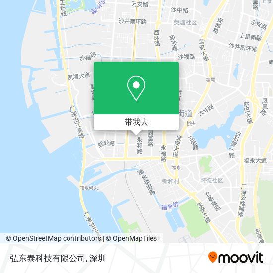 弘东泰科技有限公司地图