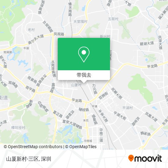 山厦新村-三区地图